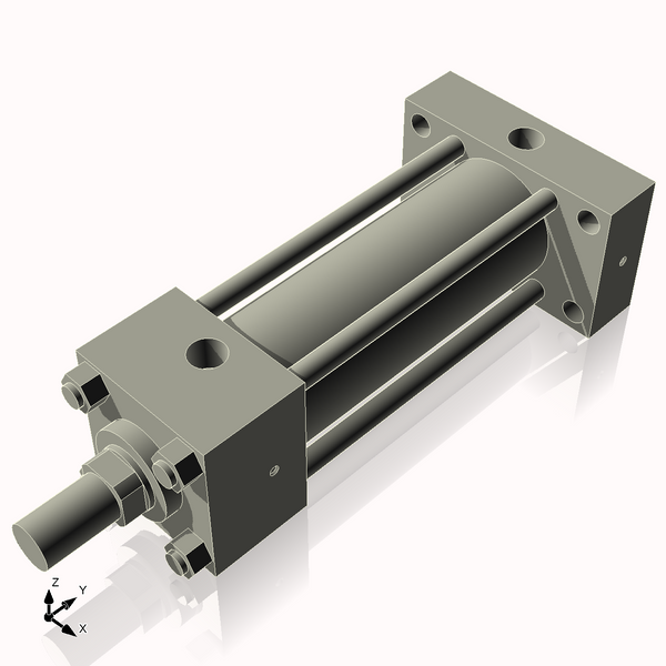 Isometric View of 2.5HHRHF6CCK1.375