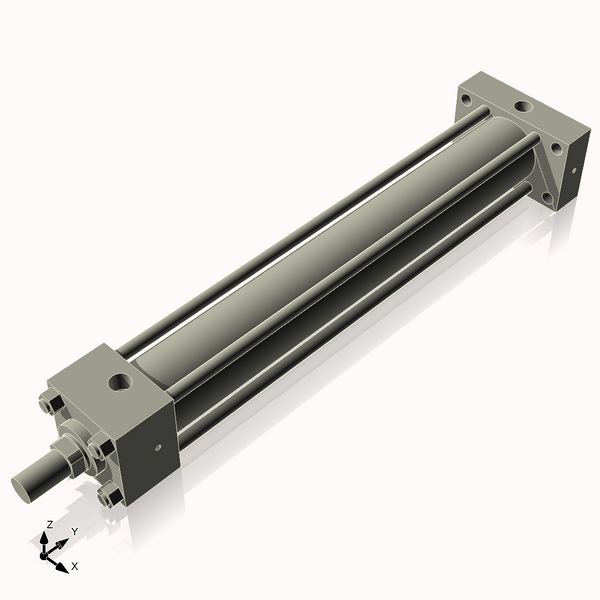 Isometric View of 2.5HHRHF18CCK1.375