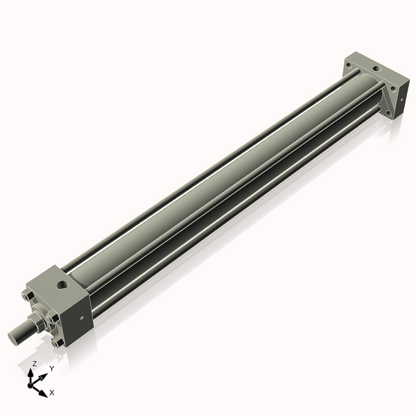 Isometric View of 2.5HHRHF30CCK1.375