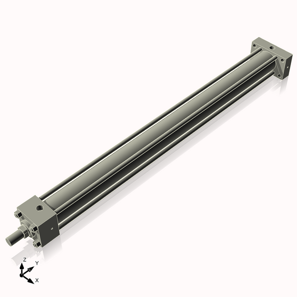 Isometric View of 2.5HHRHF36CCK1.375