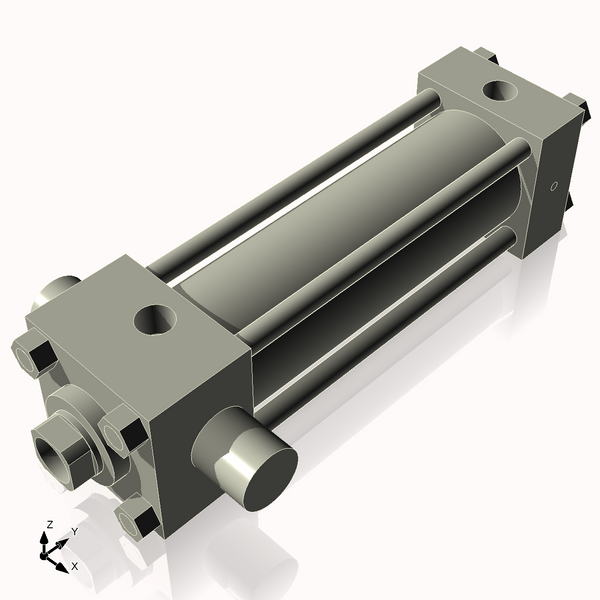 Isometric View of 2.5HHTF7CCK1.375S4