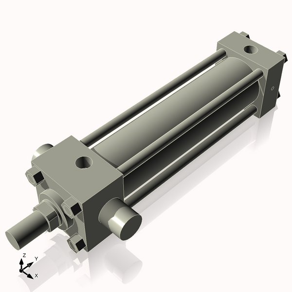 Isometric View of 2.5HHTF9NCK1.375