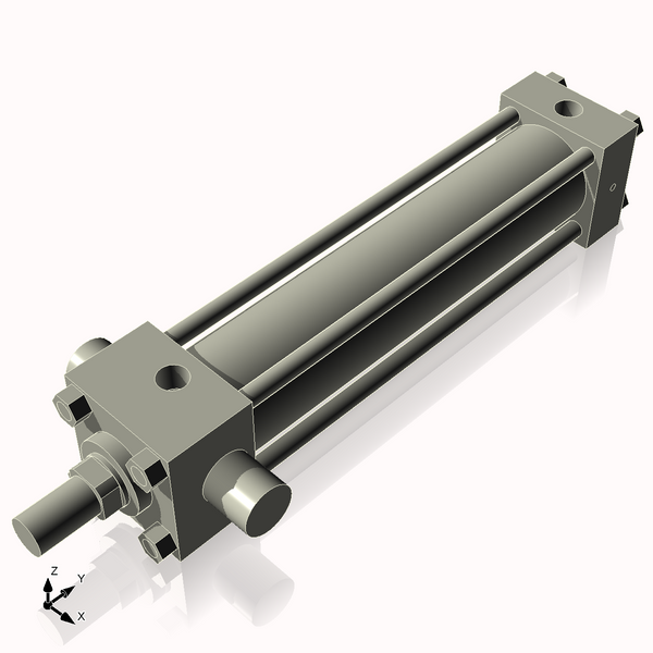 Isometric View of 2.5HHTF11CCK1.375