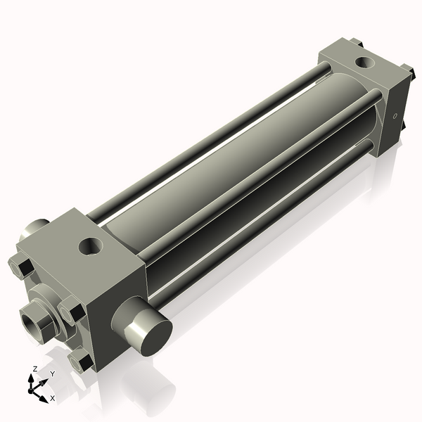 Isometric View of 2.5HHTF11CCK1.375S4