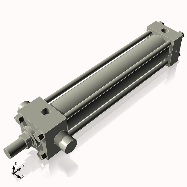 Isometric View of 2.5HHTF13CCK1.375