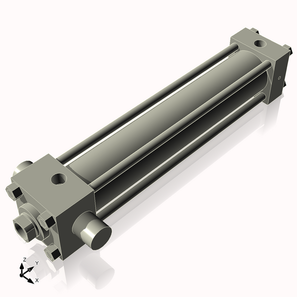 Isometric View of 2.5HHTF13CCK1.375S4