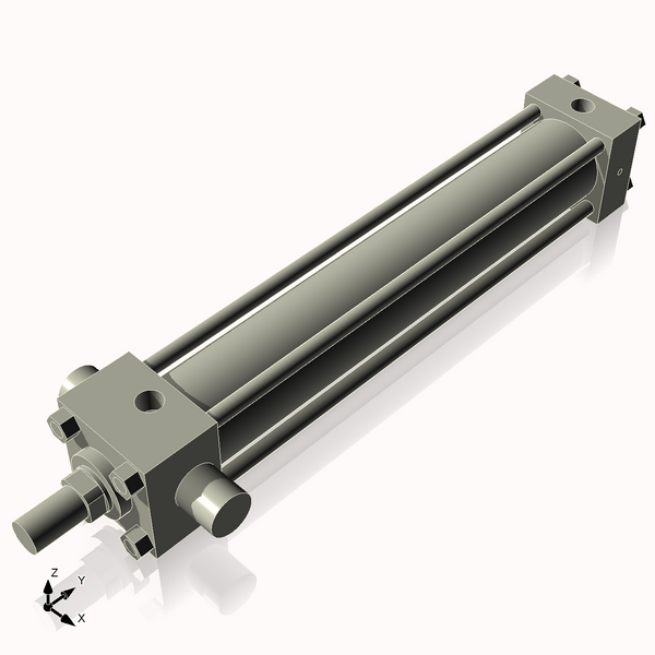 Isometric View of 2.5HHTF15CCK1.375