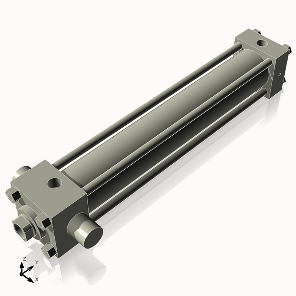 Isometric View of 2.5HHTF15CCK1.375S4