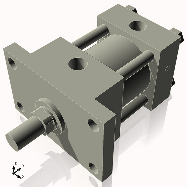 Isometric View of 3.25HHFF1NC
