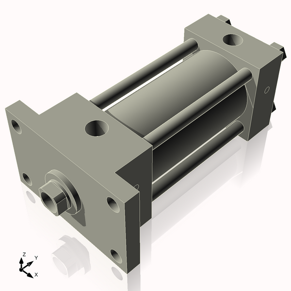 Isometric View of 3.25HHFF5NCKS4
