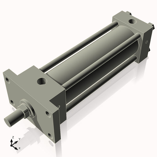 Isometric View of 3.25HHFF10CC