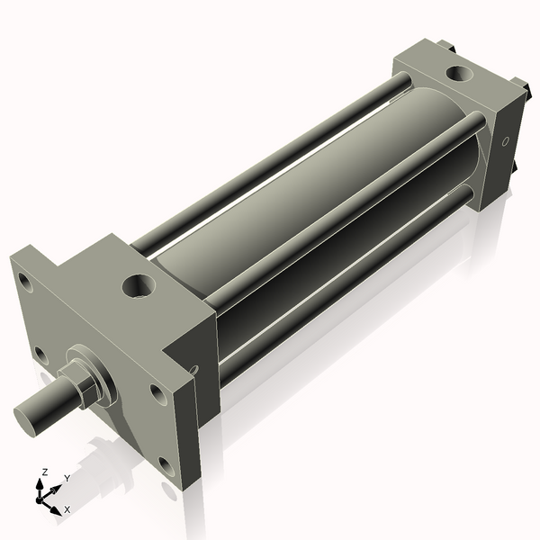 Isometric View of 3.25HHFF11CC
