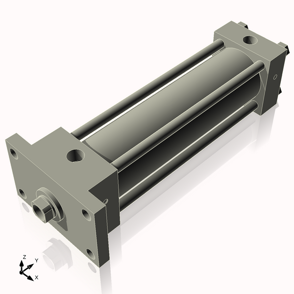 Isometric View of 3.25HHFF11CCKS4