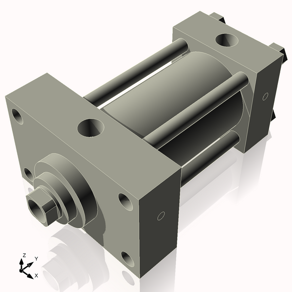 Isometric View of 3.25HHFHF4CCKS4