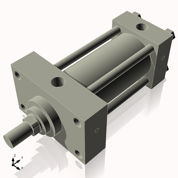 Isometric View of 3.25HHFHF5CC