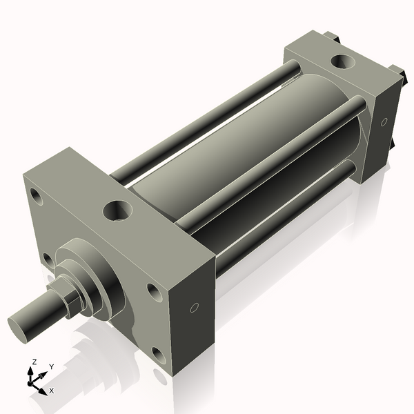 Isometric View of 3.25HHFHF8NC