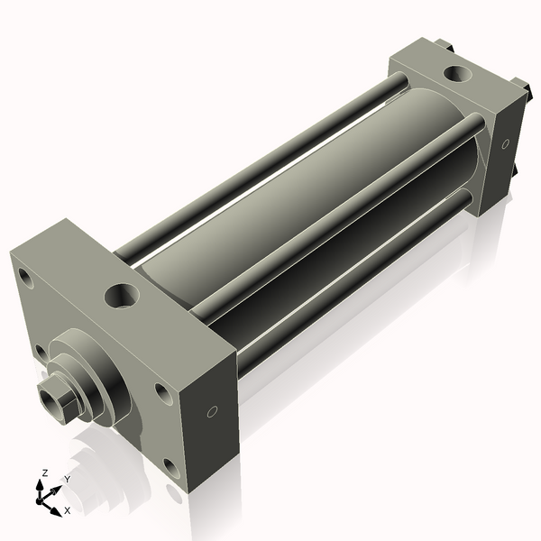 Isometric View of 3.25HHFHF11NCKS4