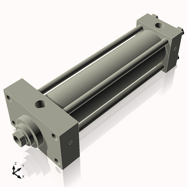 Isometric View of 3.25HHFHF12NCKS4