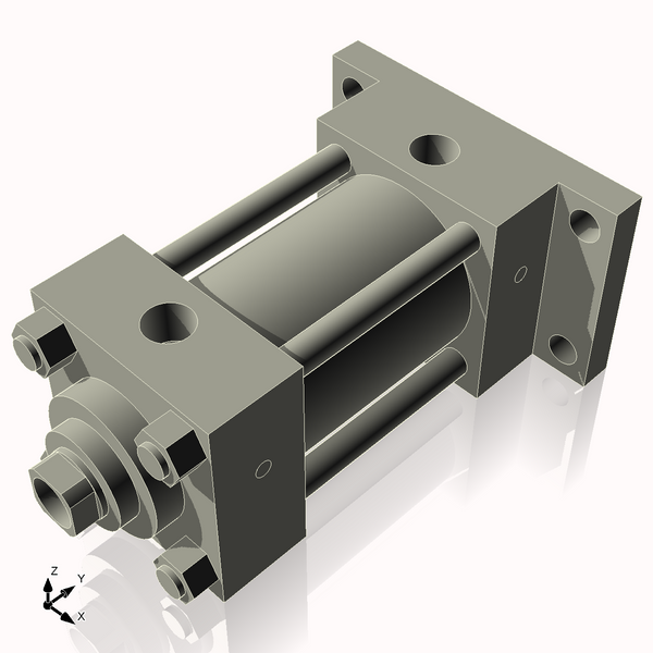 Isometric View of 3.25HHRF3NCKS4