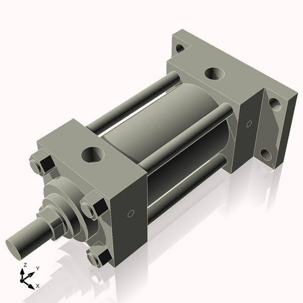 Isometric View of 3.25HHRF4NC