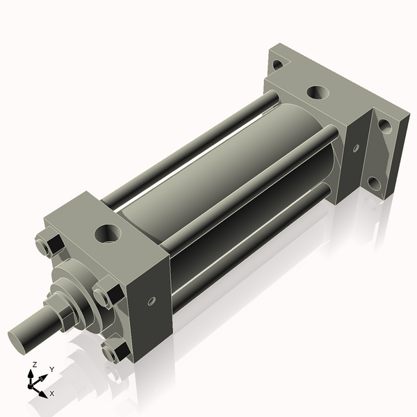 Isometric View of 3.25HHRF8CC