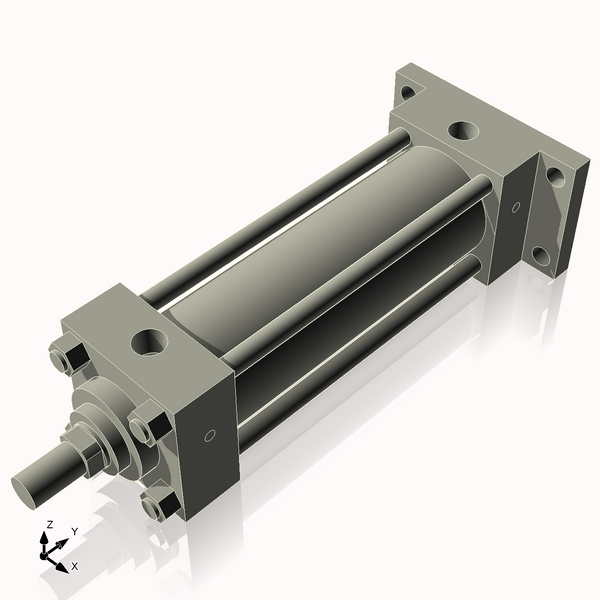 Isometric View of 3.25HHRF9NC