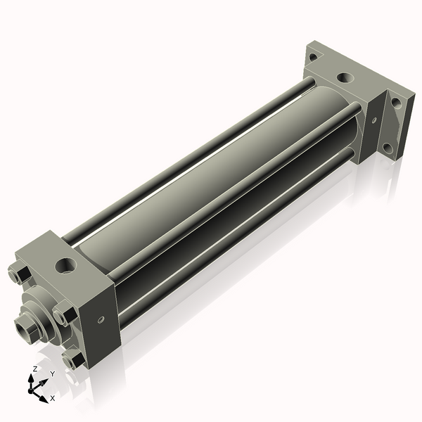 Isometric View of 3.25HHRF16CCKS4