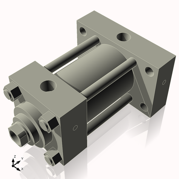 Isometric View of 3.25HHRHF3NCKS4