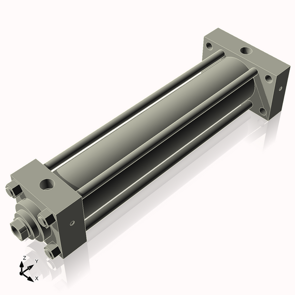 Isometric View of 3.25HHRHF16CCKS4