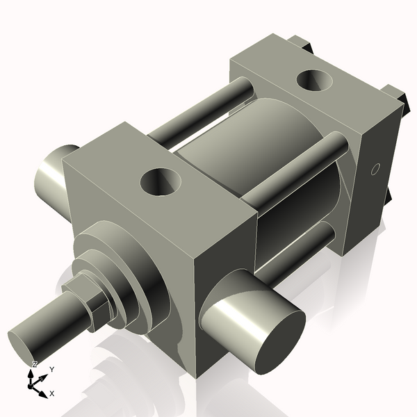 Isometric View of 3.25HHTF2CC