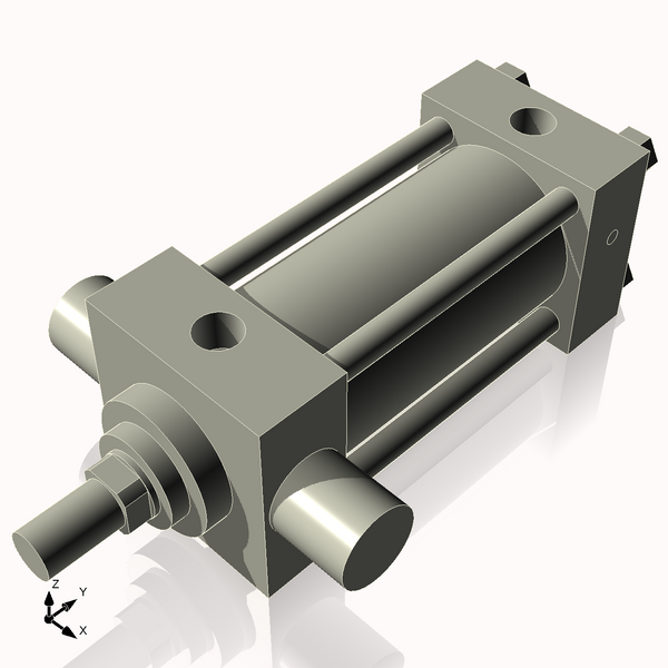 Isometric View of 3.25HHTF5NC