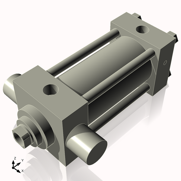 Isometric View of 3.25HHTF5CCKS4
