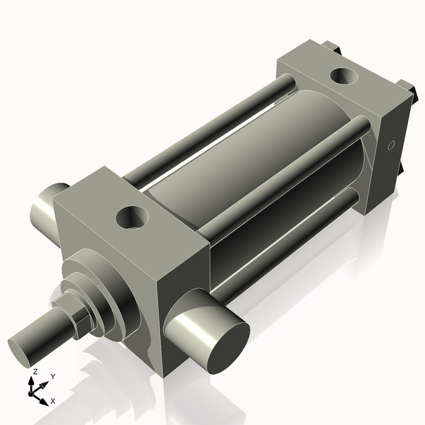 Isometric View of 3.25HHTF6NC