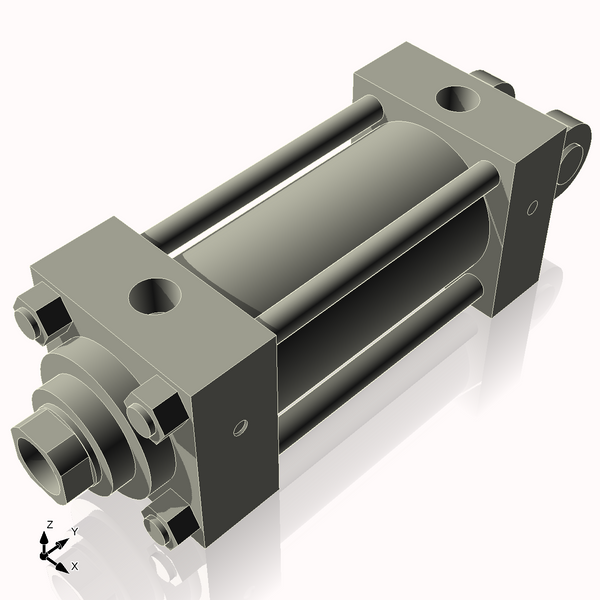 Isometric View of 3.25HHC5CCK1.75S4