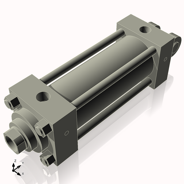 Isometric View of 3.25HHC7NCK1.75S4