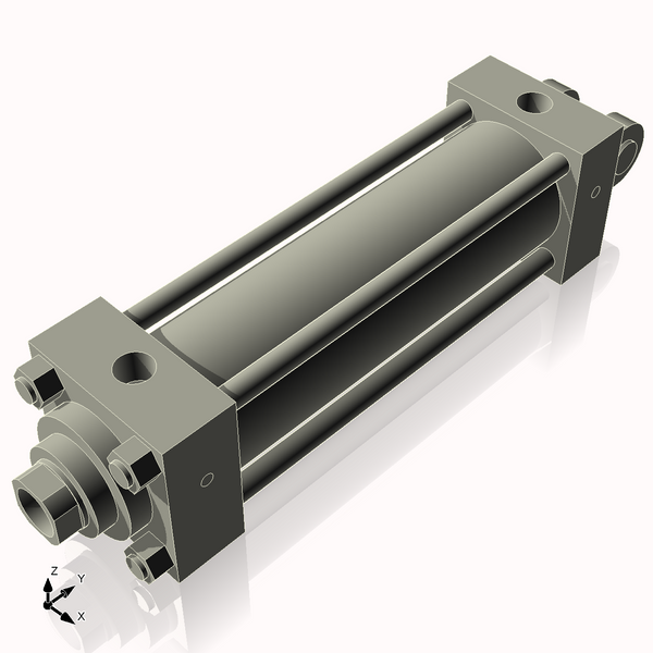 Isometric View of 3.25HHC10NCK1.75S4