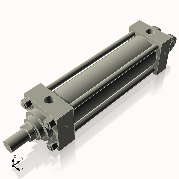 Isometric View of 3.25HHC11NCK1.75