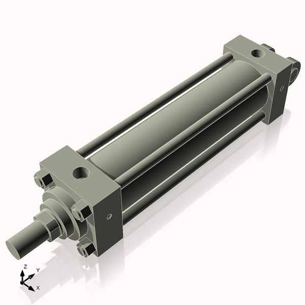 Isometric View of 3.25HHC12CCK1.75