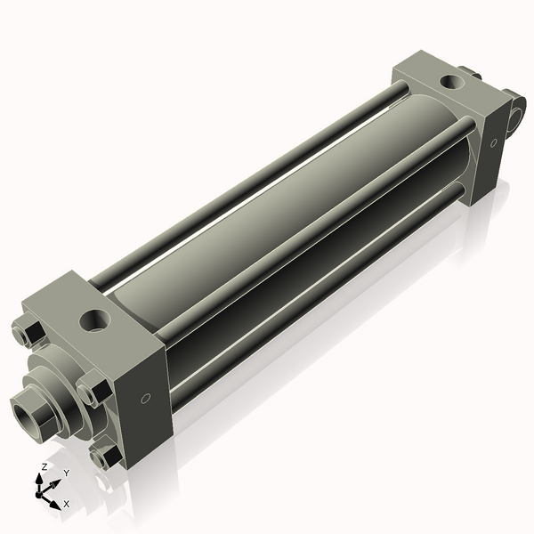 Isometric View of 3.25HHC14NCK1.75S4