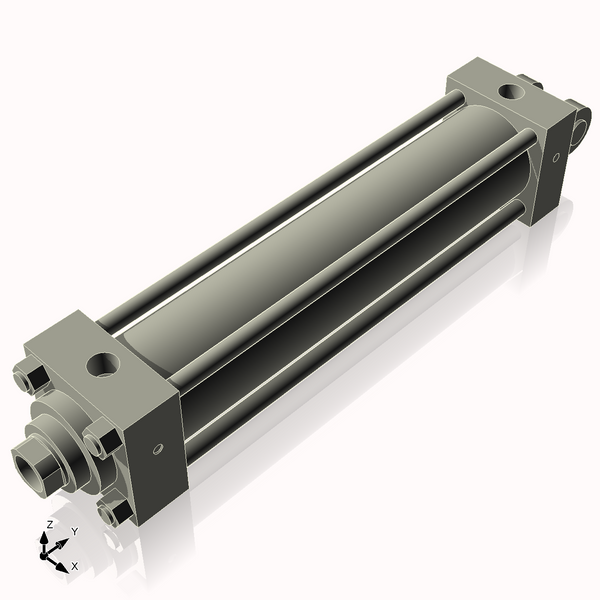 Isometric View of 3.25HHC15CCK1.75S4