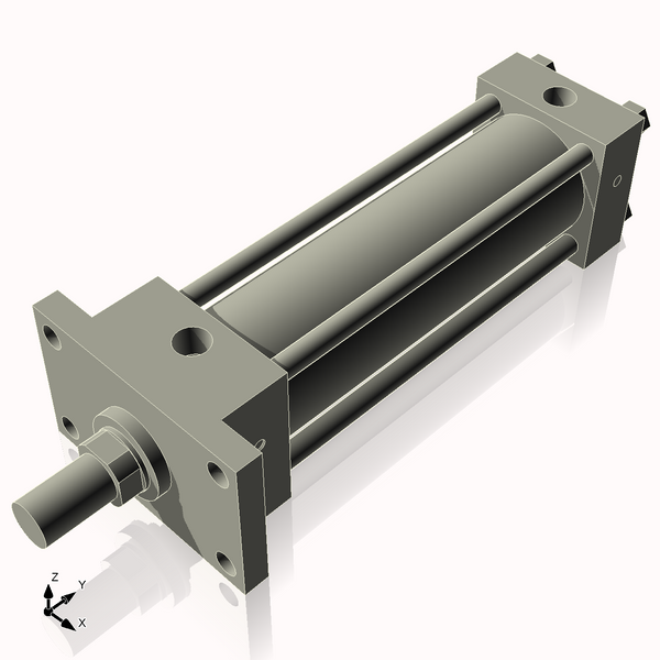 Isometric View of 3.25HHFF10CCK1.75
