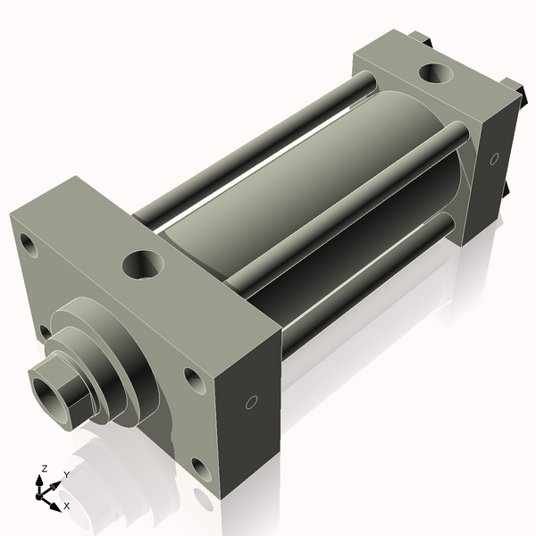 Isometric View of 3.25HHFHF7CCK1.75S4