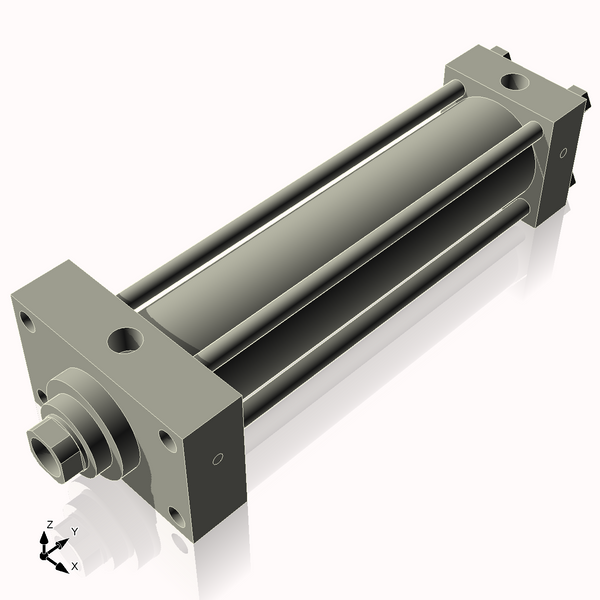 Isometric View of 3.25HHFHF13CCK1.75S4