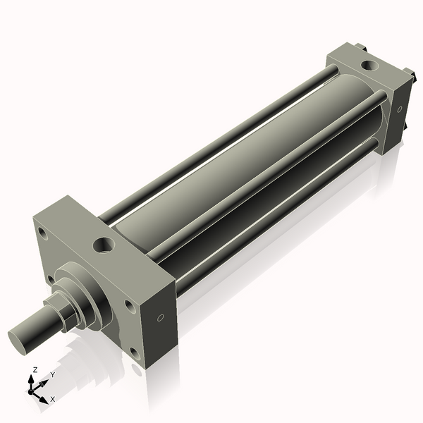 Isometric View of 3.25HHFHF15CCK1.75