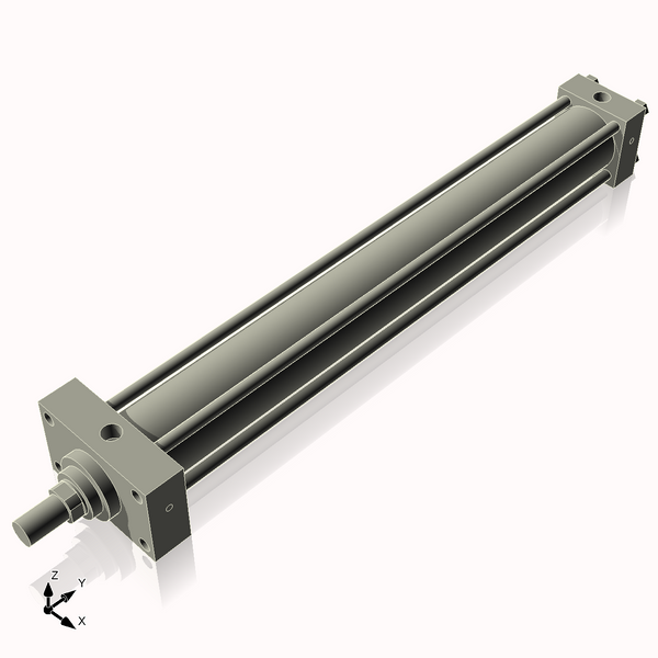 Isometric View of 3.25HHFHF30CCK1.75