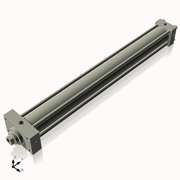 Isometric View of 3.25HHFHF36CCK1.75S4