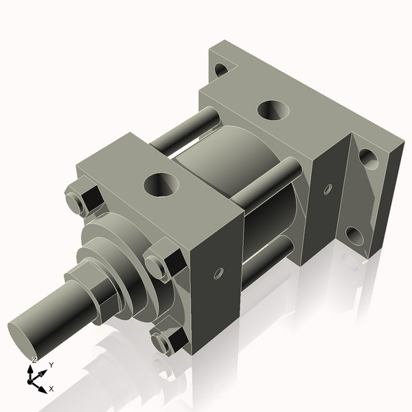 Isometric View of 3.25HHRF1CCK1.75