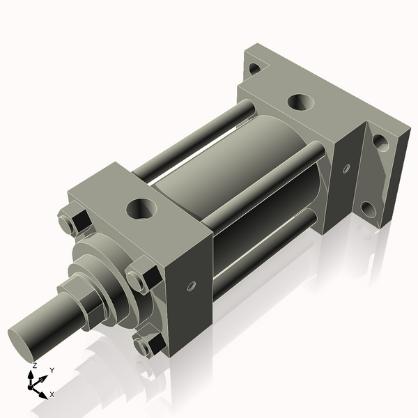 Isometric View of 3.25HHRF4CCK1.75