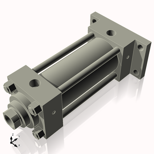 Isometric View of 3.25HHRF6CCK1.75S4