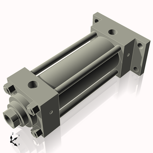 Isometric View of 3.25HHRF7CCK1.75S4